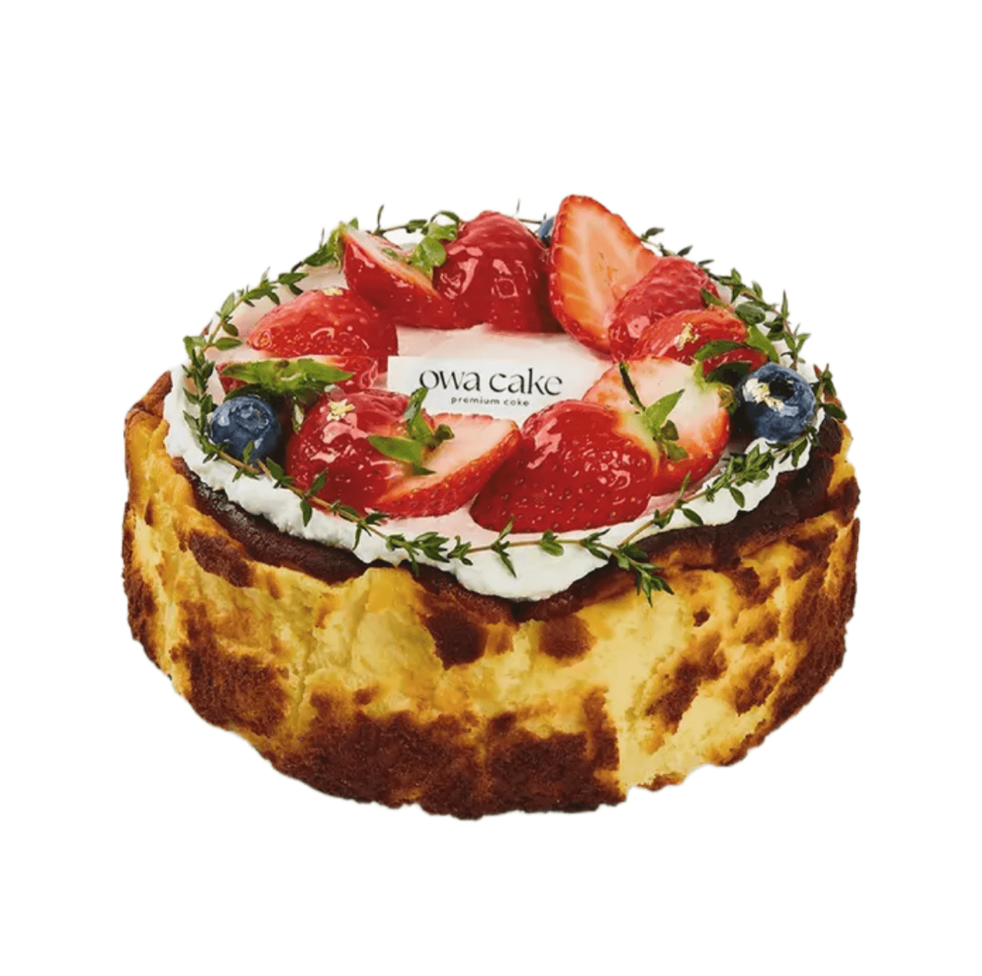 베리 바스크 치즈케이크